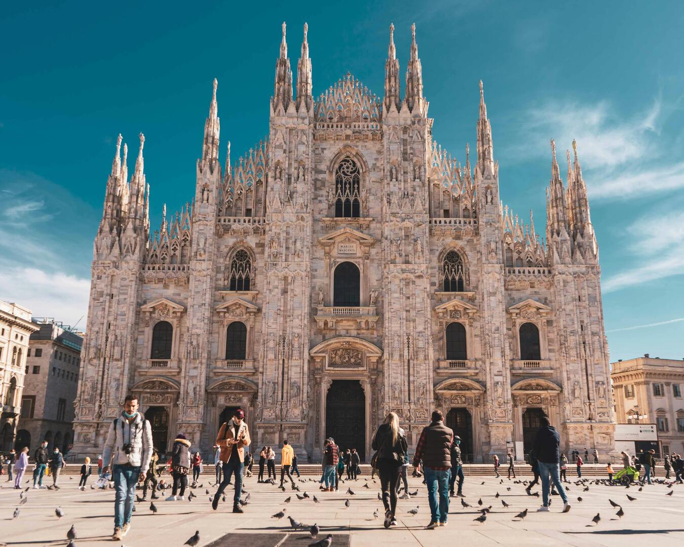 Milan Cathedral Gothic Facade