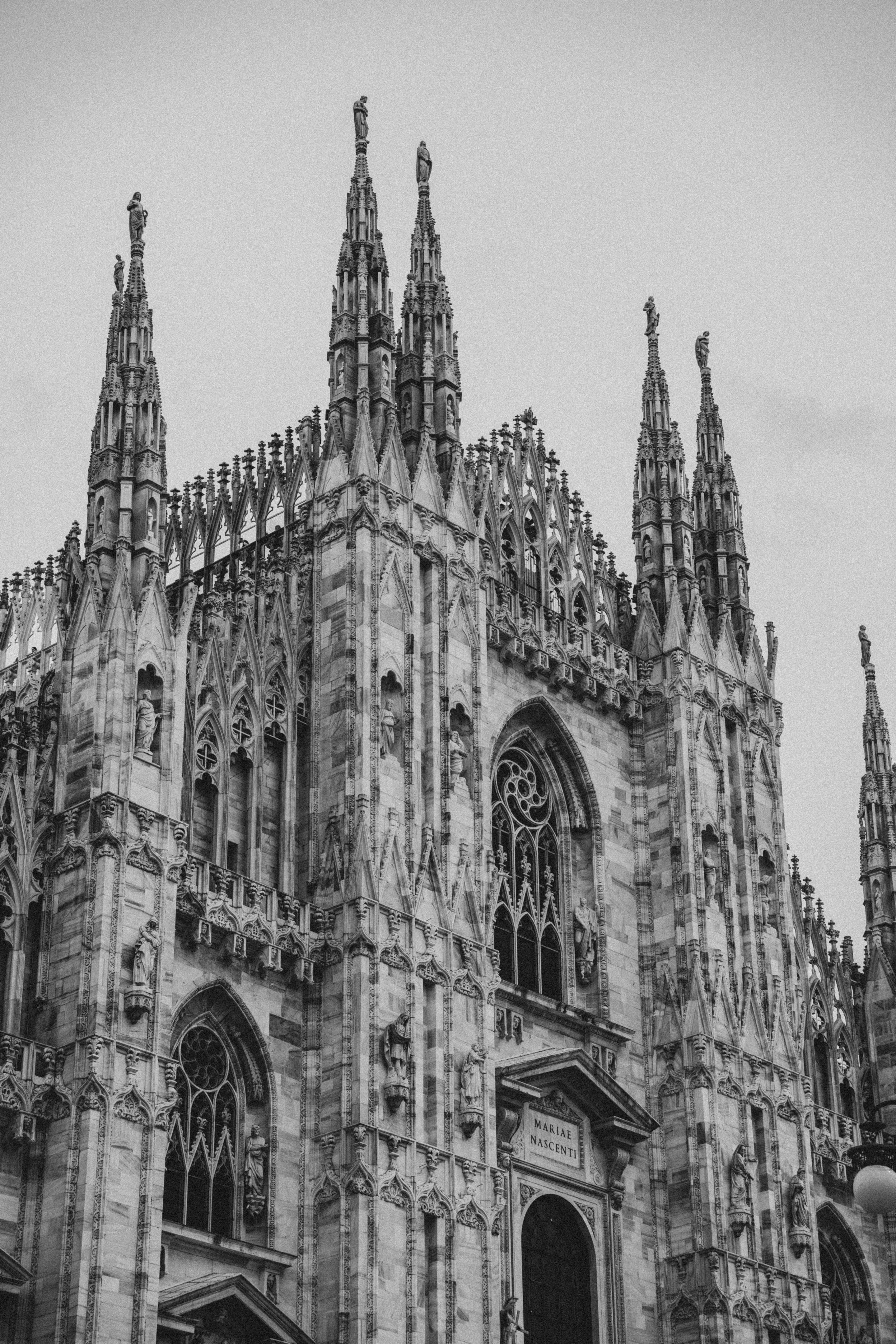 Milan Cathedral Top View
