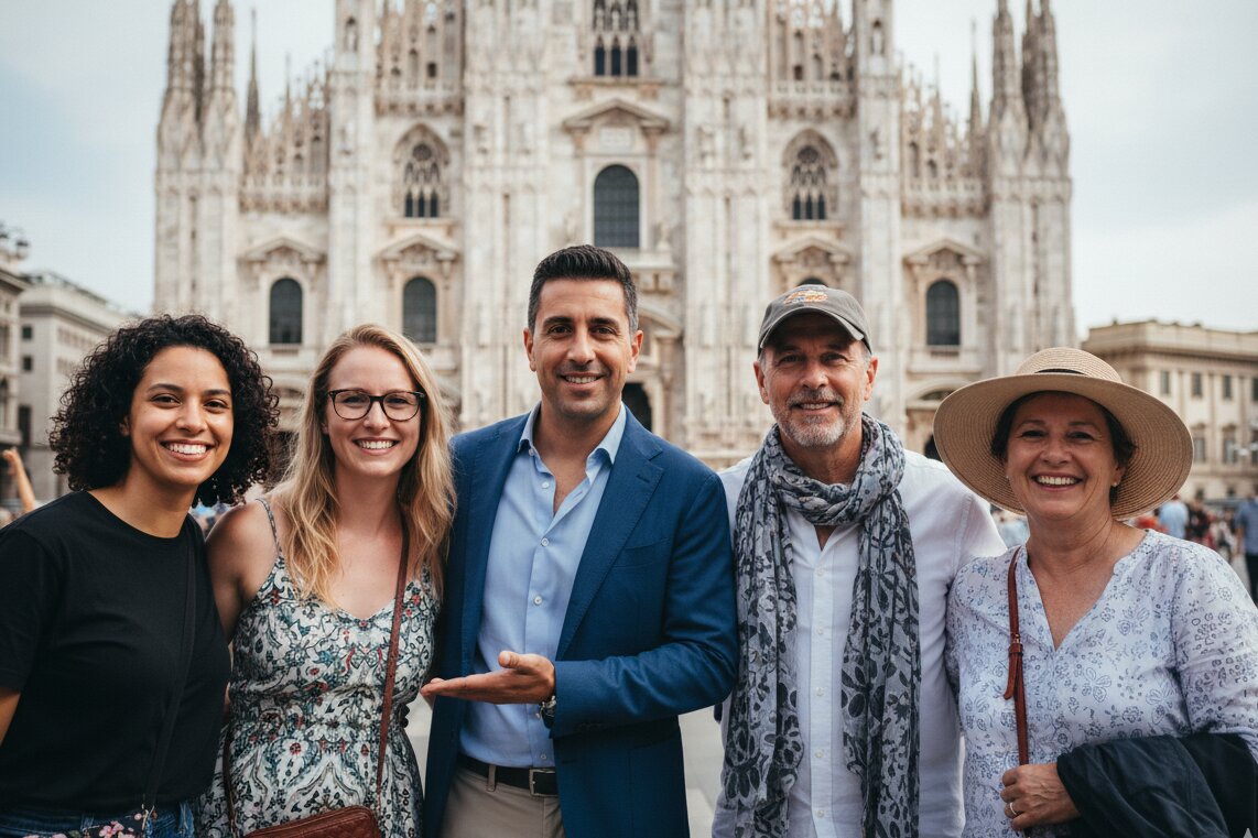 Milan Cathedral Gothic Facade